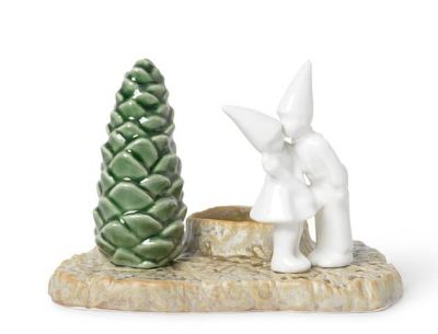 Christmas Tale Julekys Candle Holder H 11,5 cm Kähler SINGLE PIECES